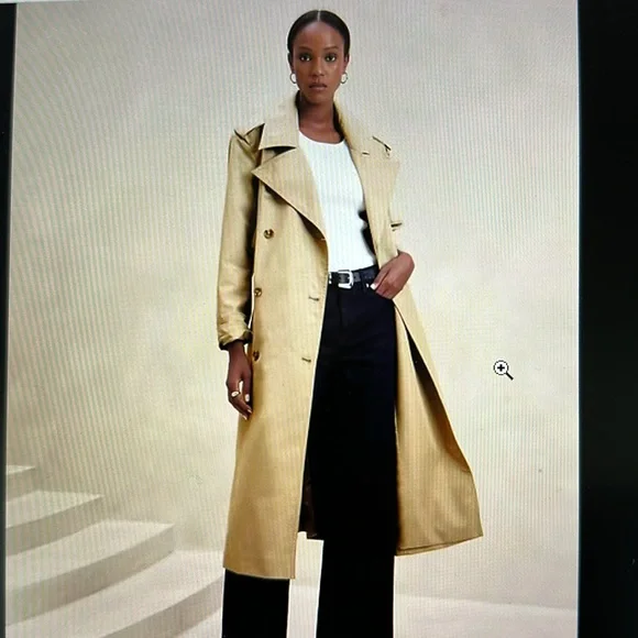 Banana Republic Factory Oversize Trench XS Petite NWT